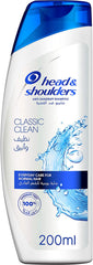 Head & Shoulders Classic Clean Anti Dandruff Shampoo, 200ml