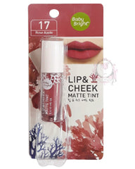 BABY BRIGHT ROSE APPLE LIP&CHEEK MATTE TINT 17