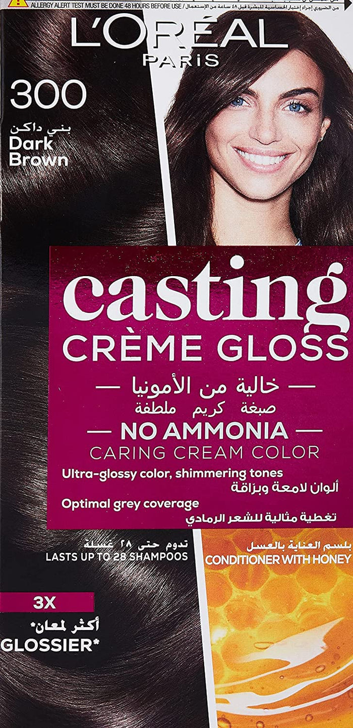 L'Oreal Paris Casting Creme Gloss 300 Dark Brown Anwar Store