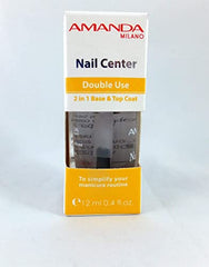 AMANDA NAIL CENTER DOUBLE USE 12ML Anwar Store