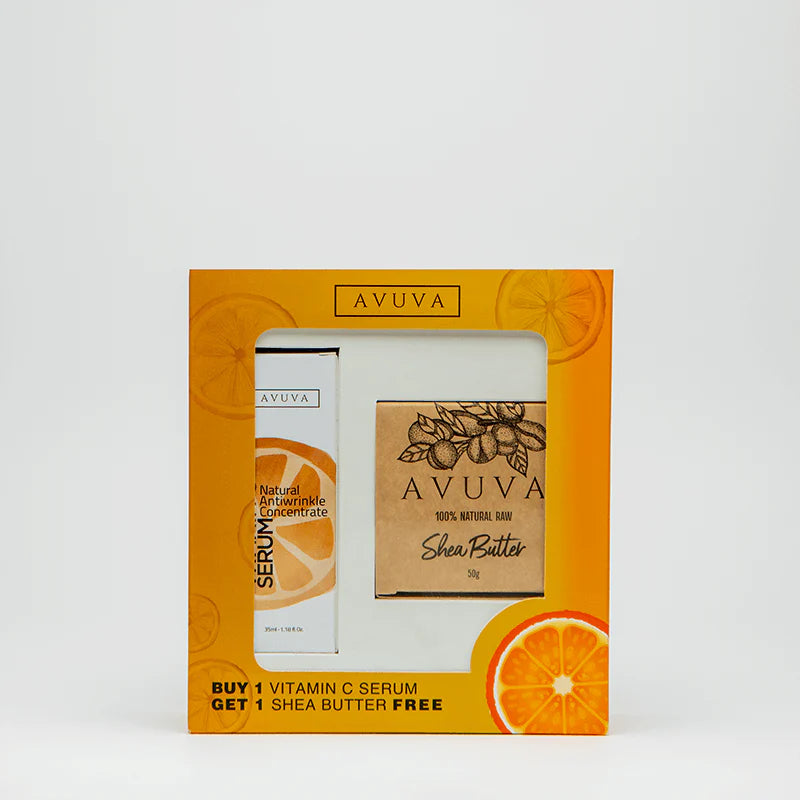 AVUVA VITAMIN C SERUM 35ML + SHEA BUTTER 50G FREE Anwar Store