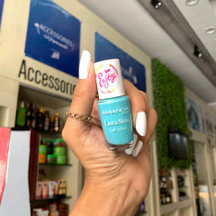 Amanda BLUE RADIANCE 619 Last & Shine Nail polish 12ml Anwar Store