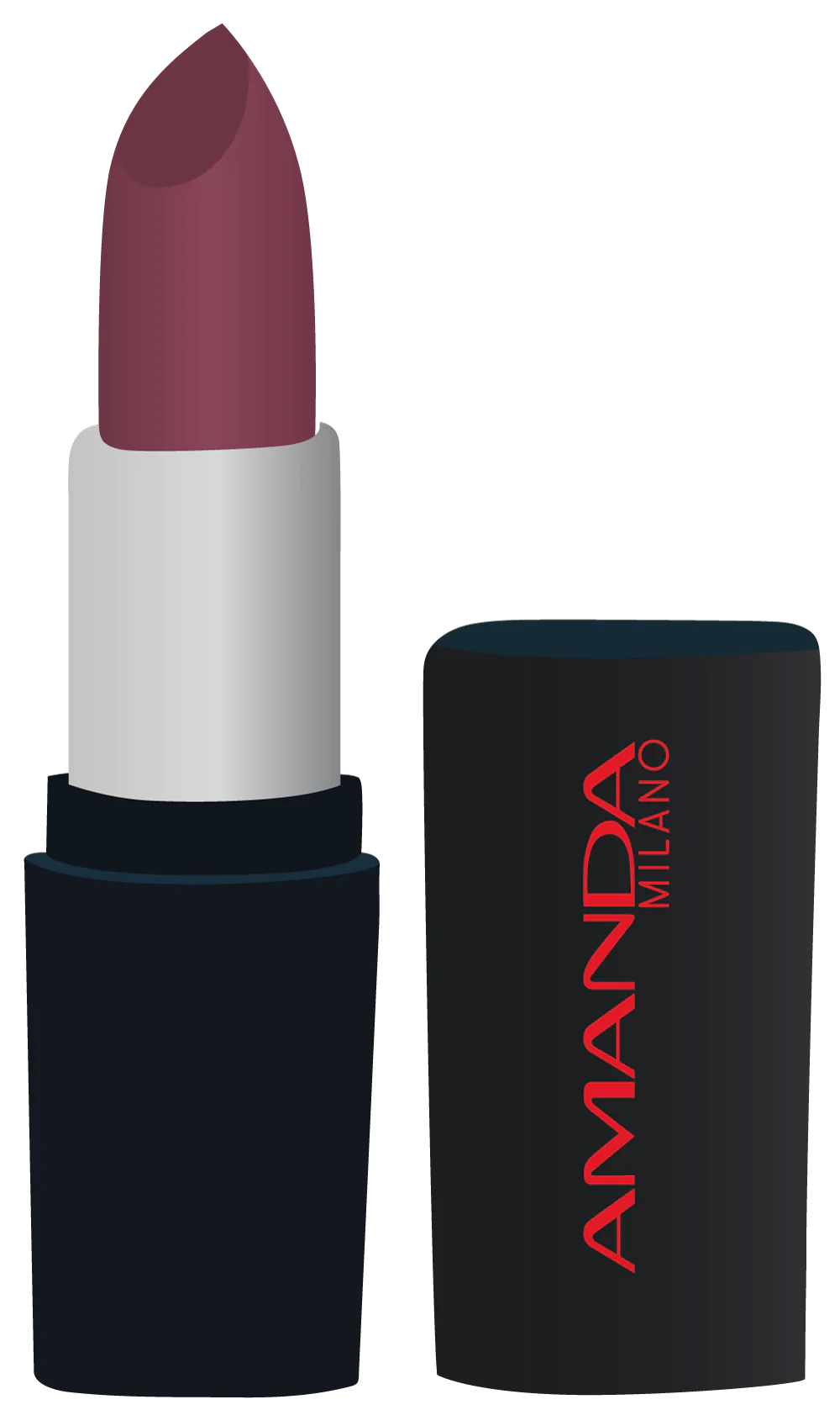 Amanda Milano Moist Matte Lipstick VAMPIRE 43 5GM Anwar Store