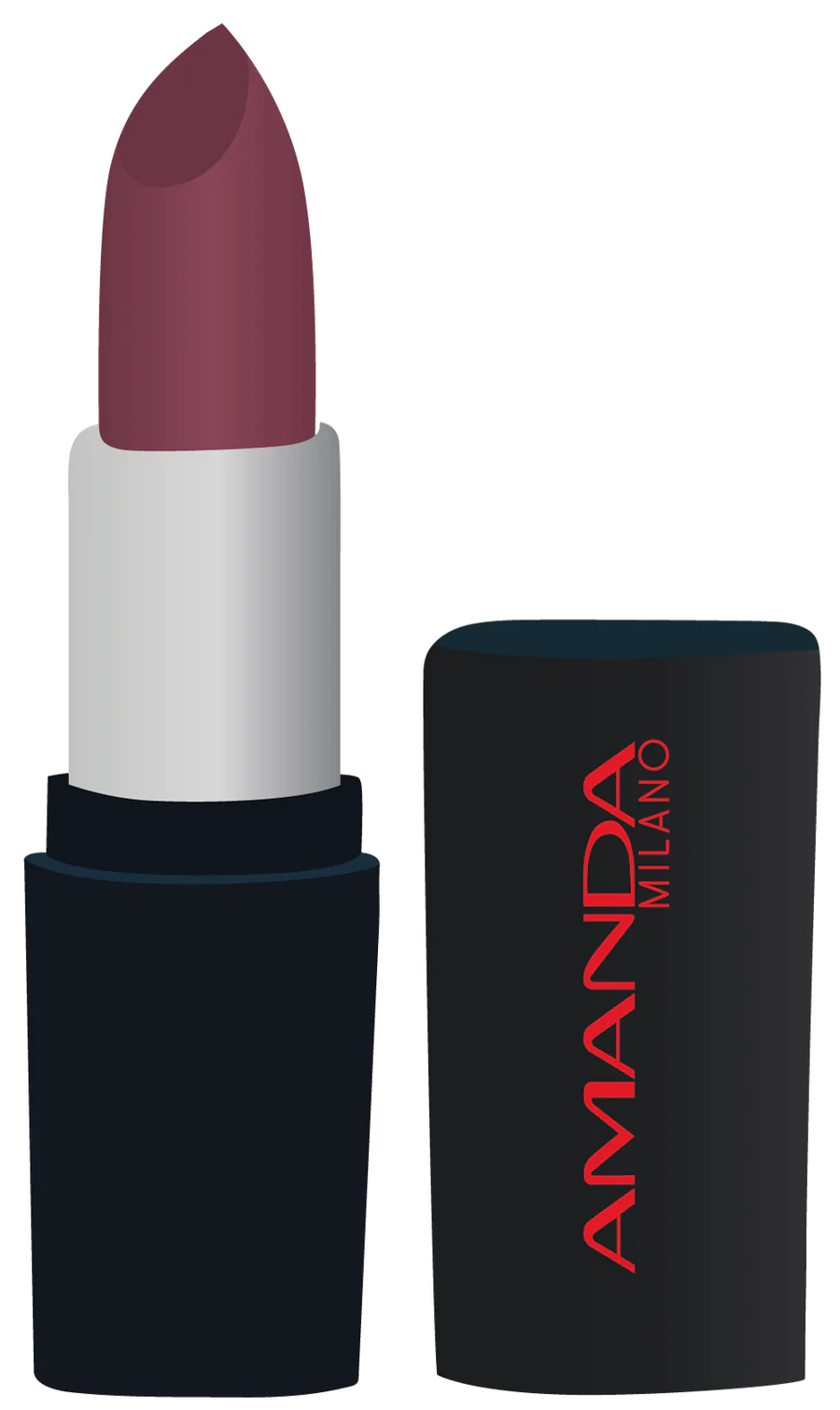 Amanda Milano Moist Matte Lipstick VAMPIRE 43 5GM Anwar Store