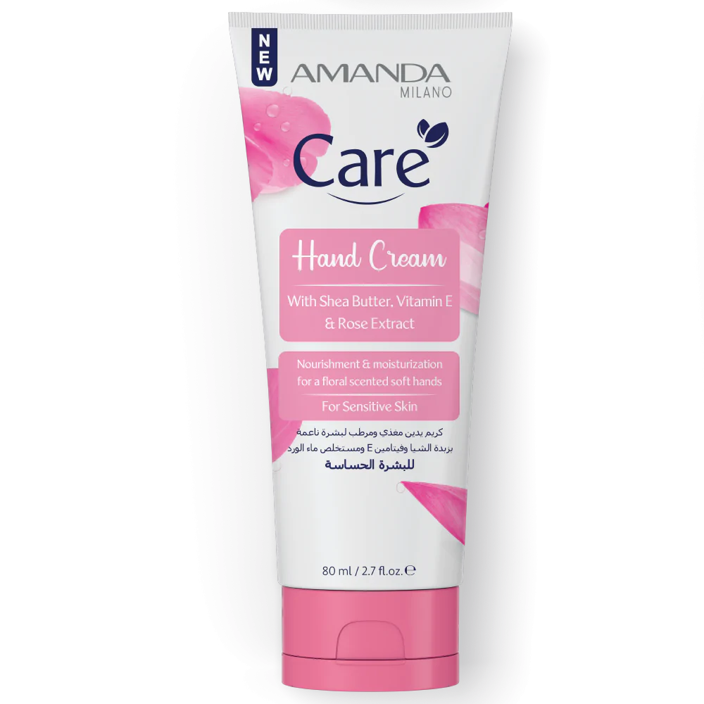 Amanda rose water hand cream 80ml Anwar Store