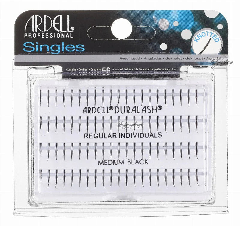 Ardell Professional Singles Regular Medium Black 56 Individual Lashes Anwar Store