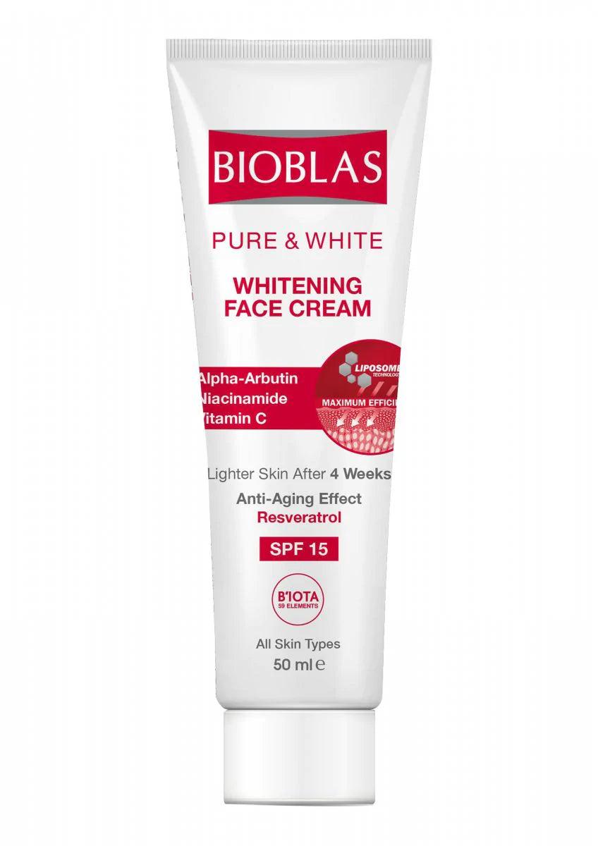 BIOBLAS WHITENING FACE CREAM SPF15 50ML Anwar Store