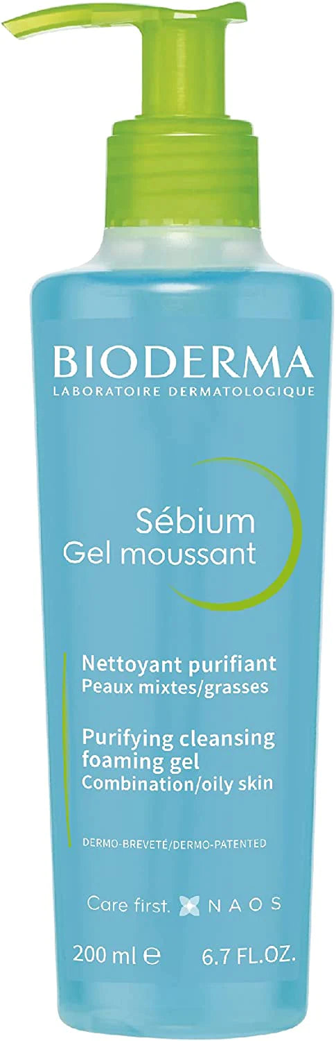 BIODERMA SEBIUM GEL MOSSANT CLEANSING FOAMING GEL 200ML Anwar Store