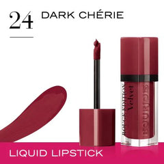 BOURJOIS ROUGE EDITION VELVET LIQIUD LIPSTICKS 24 DARK CHERIE Anwar Store