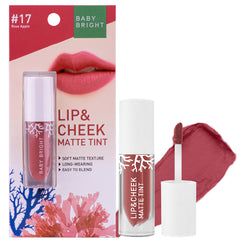 BABY BRIGHT ROSE APPLE LIP&CHEEK MATTE TINT 17