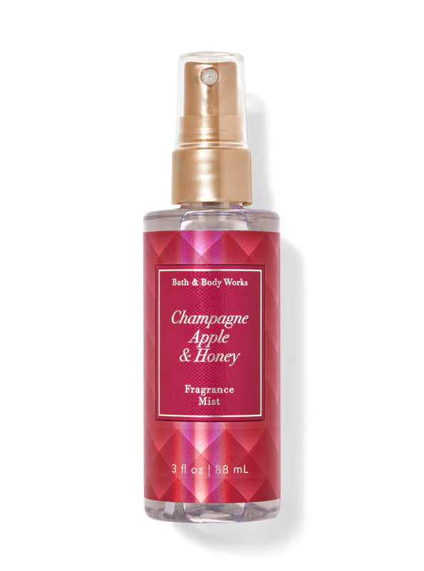 Bath & Body Works CHAMPAGNE APPLE & HONEY Travel Size Fine Fragrance Mist 88ML Anwar Store