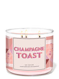 Bath & Body Works Champagne Toast silver candle