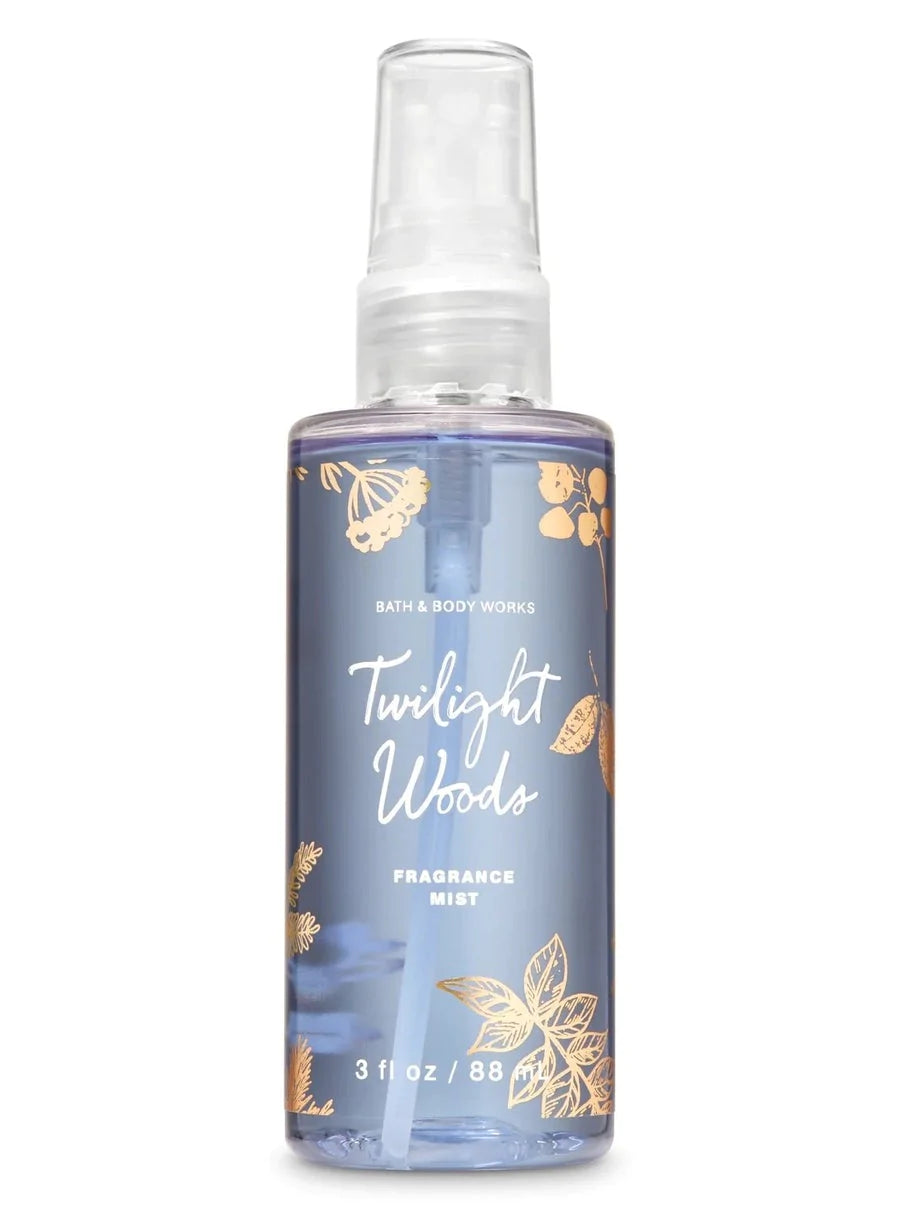 Bath & Body Works TWILIGHT WOODS Travel Size Fine Fragrance Mist 88ML Anwar Store