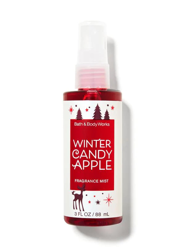 Bath & Body Works WINTER CANDY APPLE Travel Size Fine Fragrance Mist 88ML Anwar Store