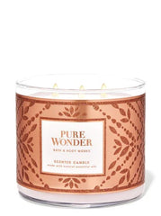 Bath and body works A Pure Wonder 3-Wick Candle 411g Anwar Store