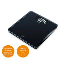 Beurer GS 400 SignatureLine Black glass bathroom scale Anwar Store