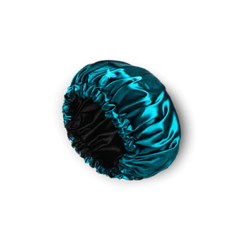 Bless Satin bonnet petrol green Anwar Store