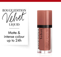 Bourjois Rouge Edition Velvet Liquid lipstick 17 Cool Brown, Volume: 6.7 ml - 0.23fl oz Anwar Store