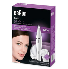 Braun Face 830 (5365 ) 2-in-1 facial epilating & cleansing system with 4 extras. Anwar Store