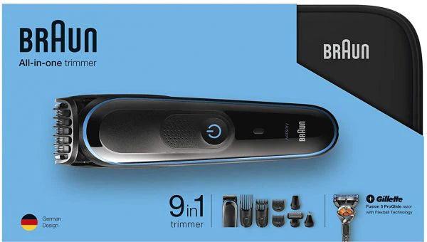 Braun Multi Grooming Kit MGK3980 – 9-in-1 Precision Trimmer for Beard and Hair Styling Anwar Store