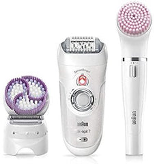 Braun Silk-epil Beauty Set 7 SES7-885BS Wet & Dry epilator with 4 extras incl. Braun FaceSpa Anwar Store