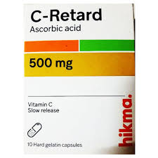 C-RETARD 500 MG ( VITAMIN C / ASCORBIC ACID ) 10 CAPSULES Anwar Store