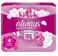 ALWAYS COTTONY SOFT ULTRA THIN 8PADS