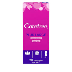 Carefree Plus Large With Fresh Scent 20 Panty Liners Anwar Store