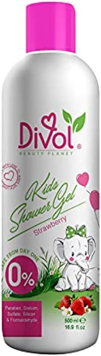 Divol Strawberry Kids Shower gel 500 Ml Anwar Store