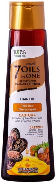 EMAMI OIL CASTOR 200ML Anwar Store