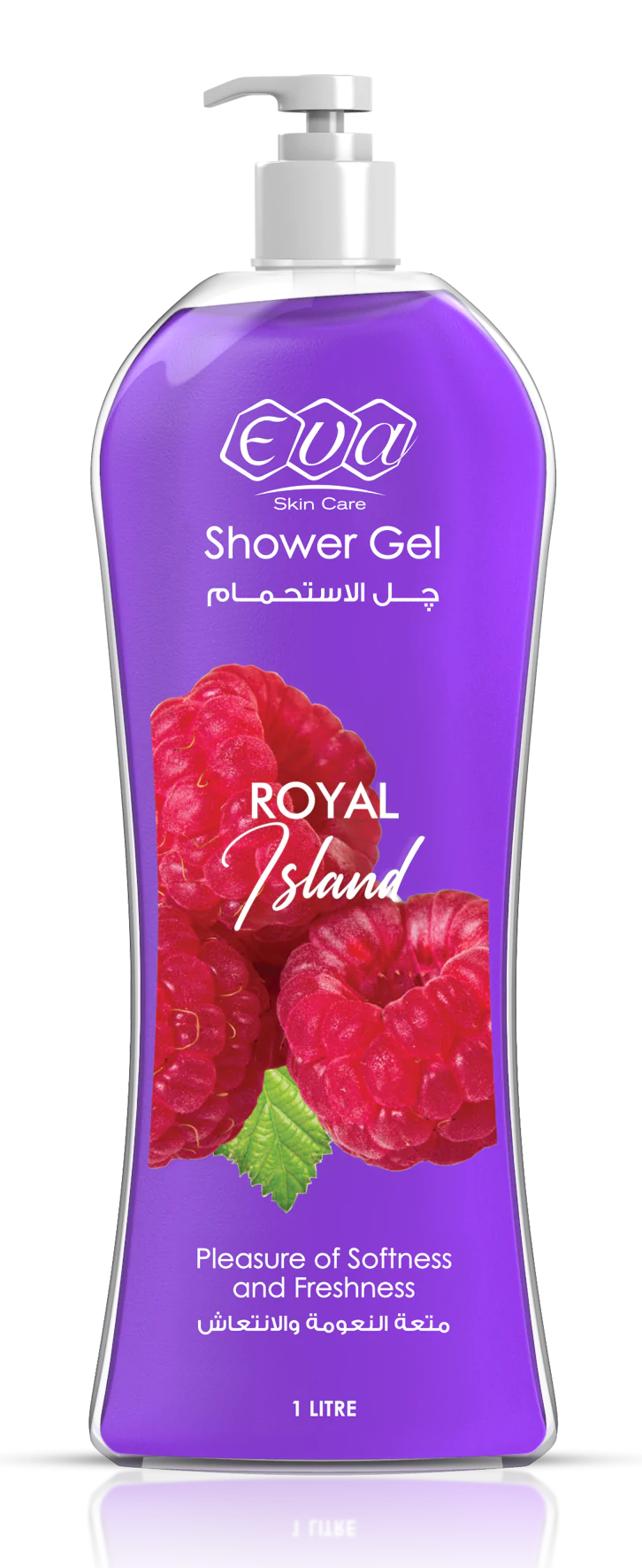 Eva Skin Care Royal Island shower gel 1 liter Anwar Store