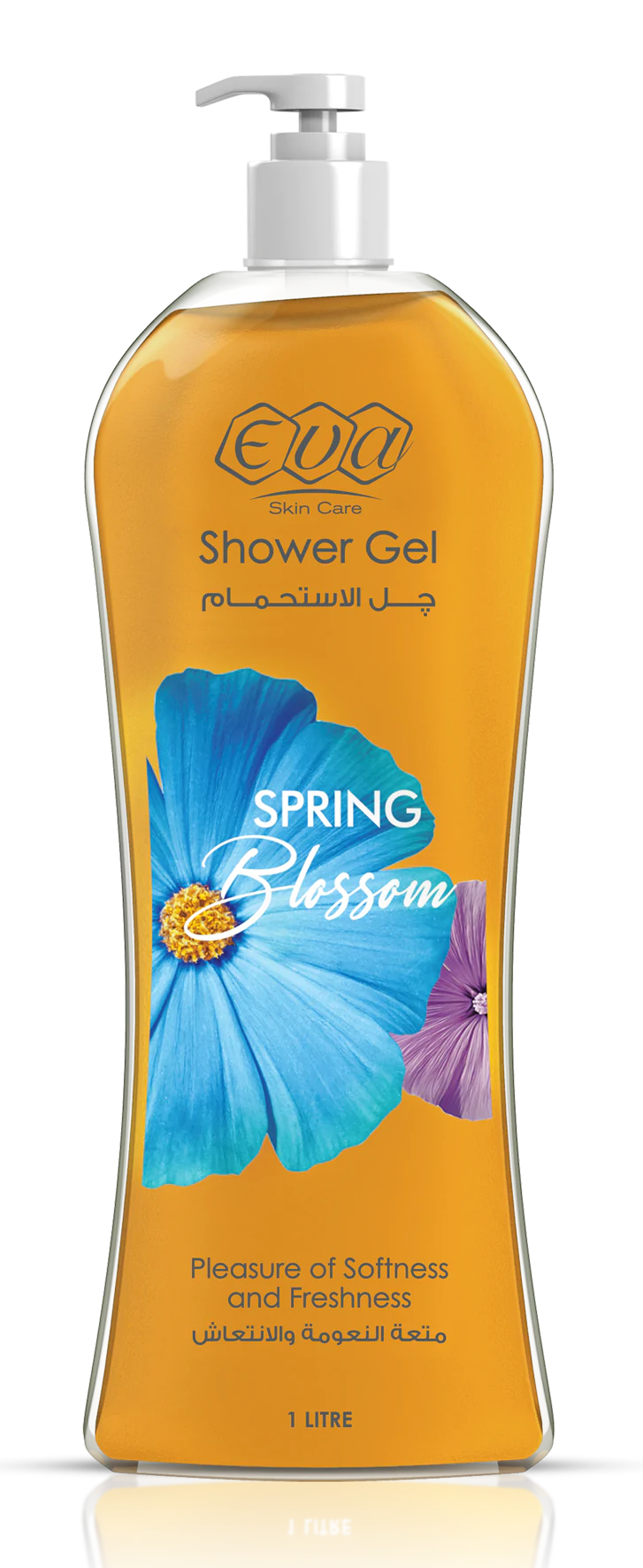 Eva Skin Care Spring Blossom shower gel 1 liter Anwar Store