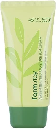 FARM STAY GREEN TEA MOISTURE CREAM SPF50 70G Anwar Store