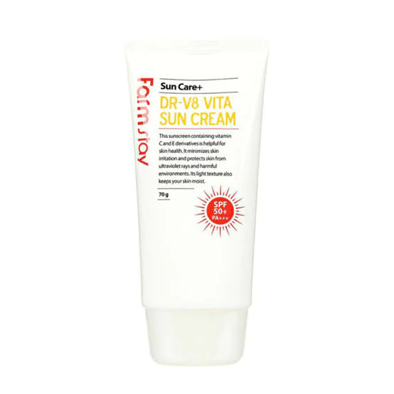 Farm Stay Dr-V8 Vita Sun Cream (Spf50+ Pa+++) 70G Anwar Store