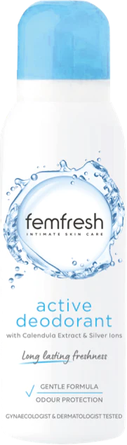Femfrsh active deodorant 125ML Anwar Store