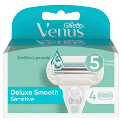 GILLETTE VENUS DELUXE SMOOTH SENSITIVE 4CARTRIDGES Anwar Store