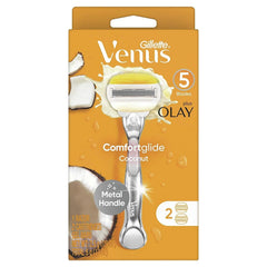GILLETTE VENUS OLAY COCOUNT HAND + 2 CARTRIDGES Anwar Store