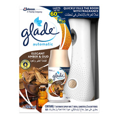 GLADE ELEGANT AMBER & OUD جهاز معطر Anwar Store