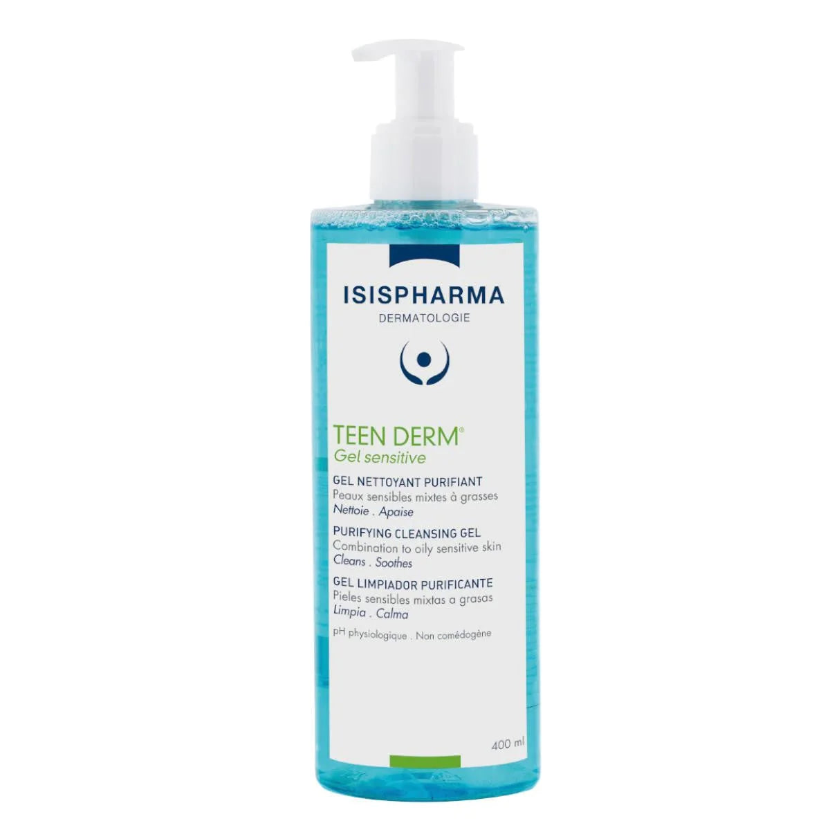 ISISPHARMA TEEN DERM GEL SENSITIVE 400 ML Anwar Store