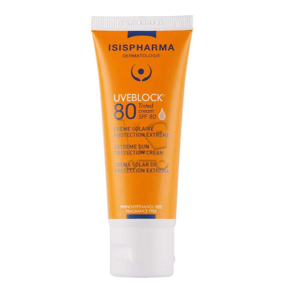 ISISPHARMA UVEBLOCK tinted SPF 80 40 ml Anwar Store