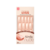 KISS Salon Acrylic French Nails Leilani KAN07 28 Nails Anwar Store