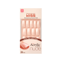 KISS Salon Acrylic French Nails Leilani KAN07 28 Nails Anwar Store