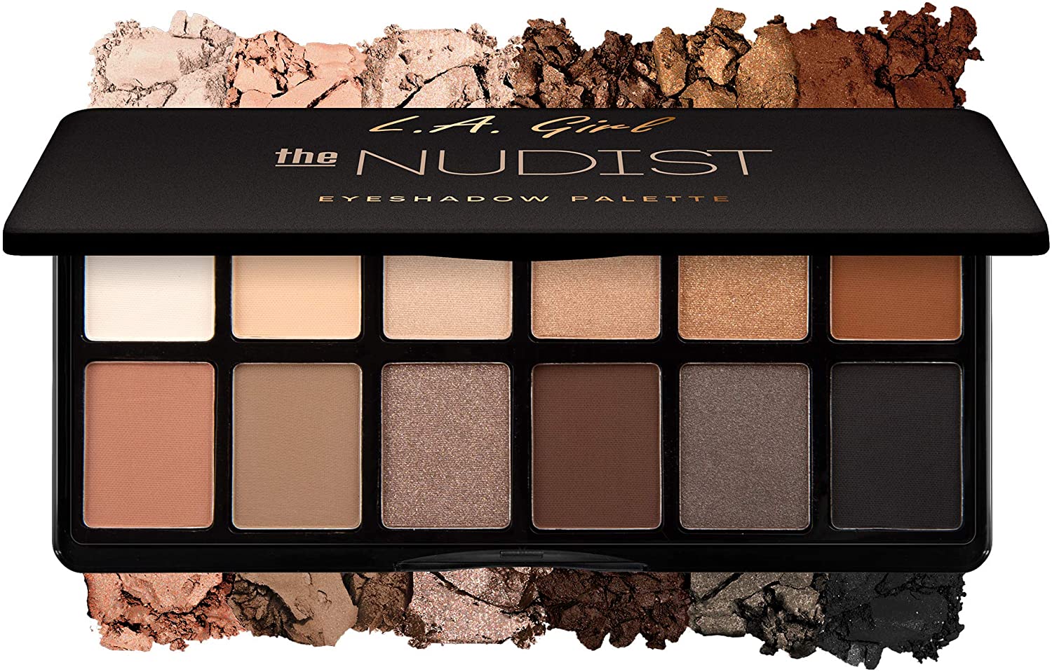 L.A. Girl Fanatic Eye Shadow Palette GES418 The Nudist Anwar Store
