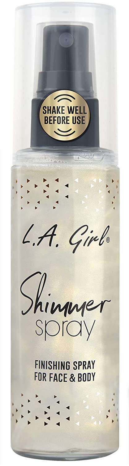 L A Girl Shimmer Spray Gold 80ml Anwar Store
