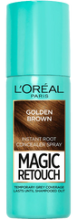 L'Oreal MAGIC RETOUCH Golden Brown Temporary Instant Grey Root Concealer Spray 75ml Anwar Store