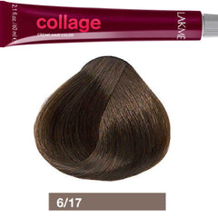 LAKME COLLAGE+ CREME HAIR COLOR 6/17 BLUE ASH DARK BLONDE 60ML