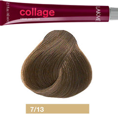 LAKME COLLAGE+ CREME HAIR COLOR 7/13 GOLD ASH MEDIUM BLONDE 60ML