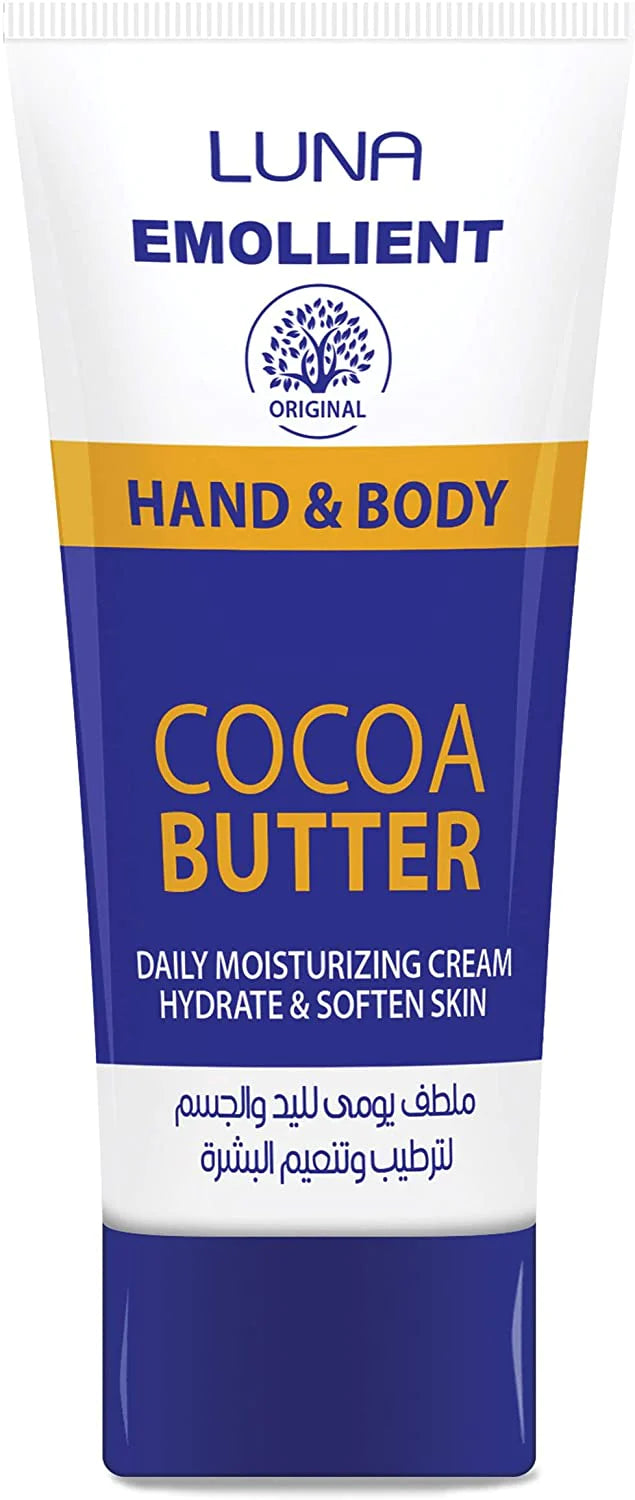LUNA EMOLLIENT HAND & BODY COCOA BUTTER 75ML Anwar Store