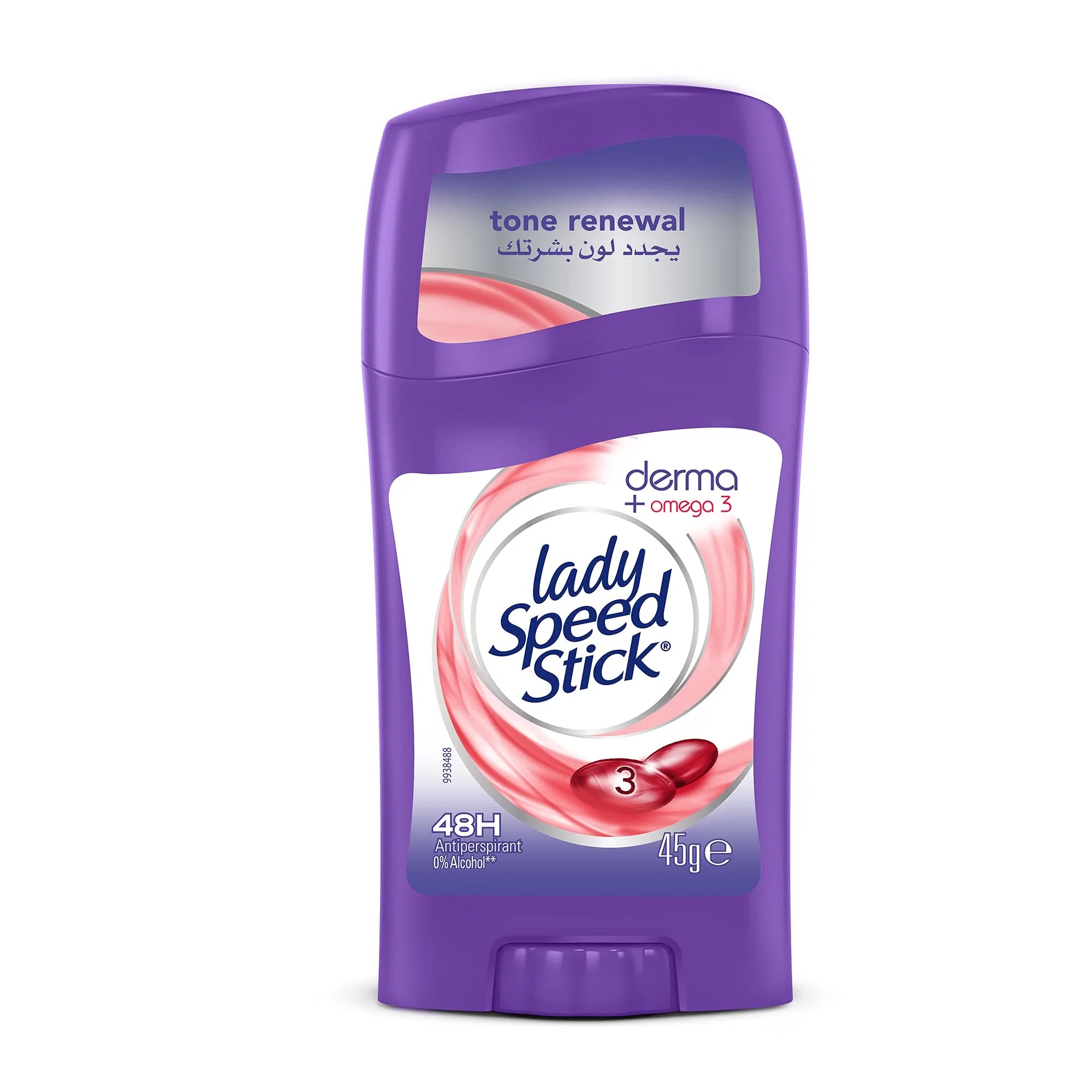 Lady Speed Stick derma+omega 3 45g Anwar Store