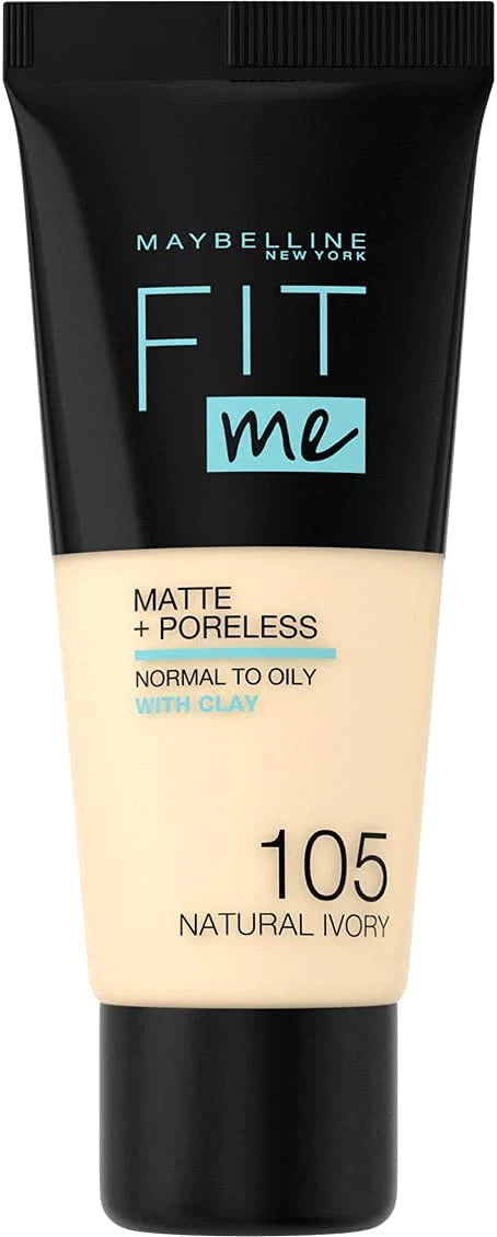 MAYBELLINE FIT ME FOUNDATION NO.105 30ML Anwar Store